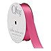 Produktbild Offray Satin-Band, einseitig, 3,8 cm x 45,7 m Spule, Hot Red 7/8 Inch x 20 Yard hot pink