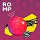 ROMP Football Klitoris Stimulator mit Saugfunktion | Dildo mit Vibrationen für Frauen | Wiederaufladbares Sexspielzeug für Paare | Diskretes und Wasserdicht (IPX7) Sex Toy für Erwachsene