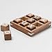 Handmade Wooden Tic Tac Toe Game for Kids 7 and Up - Great Gifts for Kids for All Occasions