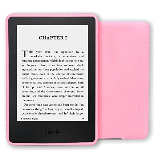 Young Me for All New Kindle E-Reader (10th Generation, 2019 Release and 8th Generation, 2016 Release) Series Case- Ultra Slim Soft Silicone Back and TPU Skin Cover/Case for Kindle E-Reader 6