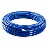 HM | Tubo Multistrato Coibentato | 20mm x 25MT, Blu, Multistrato | Guaina isolante, flessibile, resistenza a 10 bar | Per impianto idraulico e riscaldamento acqua calda fredda