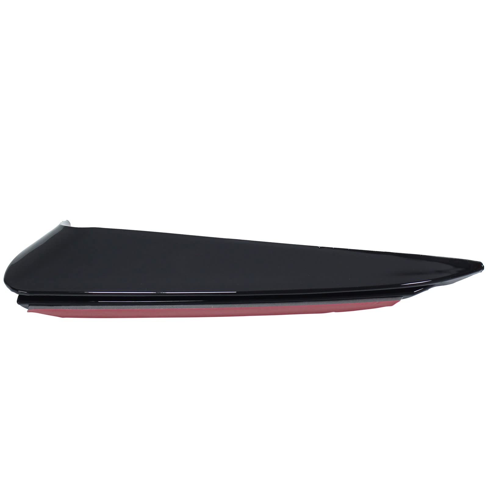 Doo Engy Heckstoßstange Spoiler Splitter Diffusor Heck Stoßstange Flossen Flaps Entlüftungsabdeckung Lüftungsgitter Verkleidung schwarz hinten Links und rechts für C Klasse W205 ab 2015