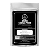 Naturevibe Botanicals Organic Fenugreek Seed Powder (8 ounces) - Methi Seeds Ground | Trigonella Foenum Graecum - 100% Pure & Natural [Packaging may vary]