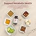 Snap Supplements Blood Sugar Blend with Berberine, CoQ10, Cinnamon, Alpha Lipoic Acid and Gymnema to Support Healthy Blood Sugar, Metabolic Health and Energy, Sugar Free, 60 Capsules