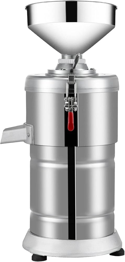 15Kg/H Peanut Butter Maker 1100W Electric Commercial Walnuts Nuts Stuff Grinding Miller Home Almond Sesame Pulping Machine With High Efficiency