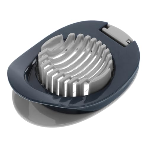SOLUSTRE Egg Slicer for Hard Boiled Eggs Soft Fruit Slicer Compact Kitchen Tool Mushrooms and Strawberries