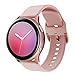 Produktbild SPGUARD Armband Kompatible mit Samsung Galaxy Watch Active 2 Armband Samsung Galaxy Watch 3 41mm Armband,20mm Weiches Silikon Uhrenarmband für Galaxy Watch Active 2 40mm 44mm-Pink