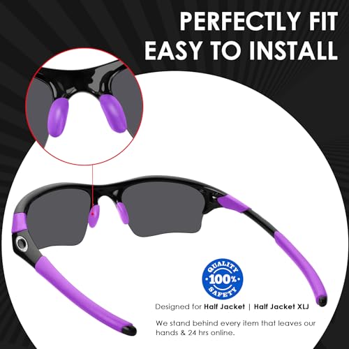 Image of BLAZERBUCK Replacement Sock Kits Earsocks & Nosepieces for Oakley Half Jacket XLJ Sunglass
