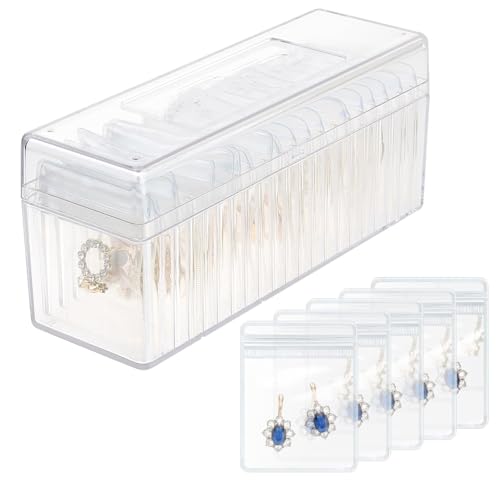 ZenithGlow アクリルジュエリーボックス