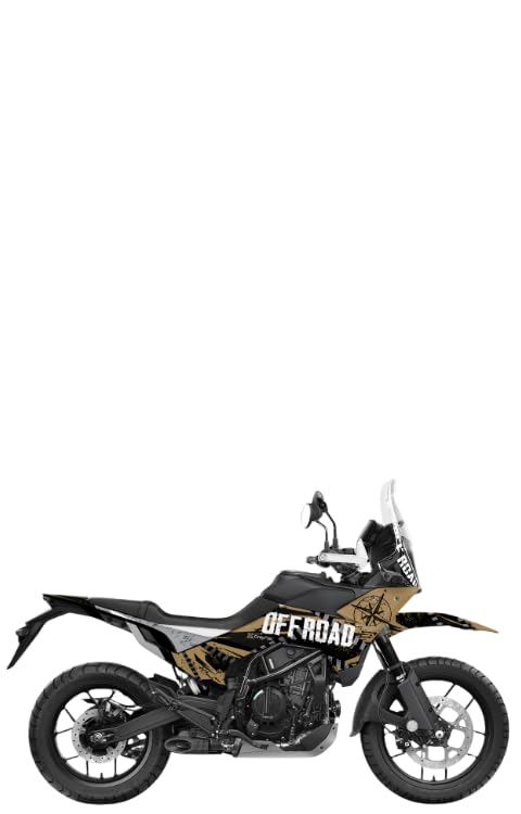 Grayfixx Off Road Edition Full Body Sticker for Adventure 250/390X | Made in Premium Gloss Vinyl with FPF (Fade Protection Film), Precut Sticker, Waterproof, Pack of 1 for Both Side-image-37