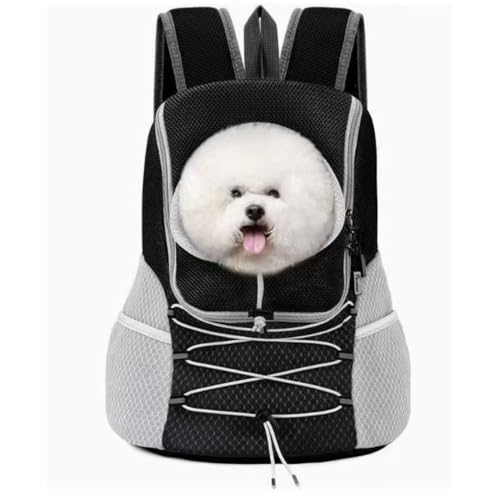 CYWOPVEQペットキャリー バックパック 小型犬・猫用 便利な犬の袋でアウトドアもトラベルも快適に (M)