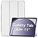 Produktbild ProCase Hülle für Samsung Galaxy Tab A9+ / A9 Plus 11 Zoll 2023 (SM-X210), Dreifache Schutzhülle Case für 11" Galaxy Tab A9+/A9 Plus, Dünn Leicht Smart Cover mit Translucent Frosted Rückhülle -Silber