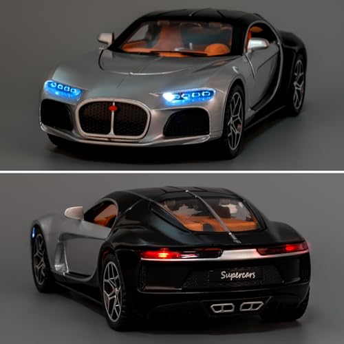 Carro de Juguete 1:32 Bugatti Atlantic con Sonido y Luces miniatura 5