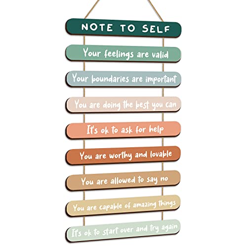 Yookeer Mental Health Reminders Wall Art Decors...