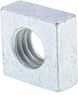 Prime-Line 9192657 Square Nuts, 3/8 in-16, Zinc Plated Steel, 25-Pack