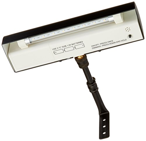 Concept Lighting 203L Cordless Remote Control Led Picture Light-7 3/4 Inch Black, Small #TOP1