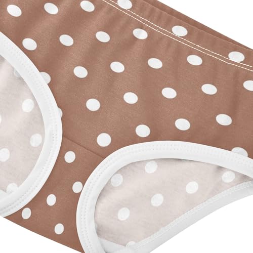 Panties Stretchy Triangle Panties Breathable Underwear for Kids in Sizes 2T,3T, 4T, 5T, 6Y and 8Y4