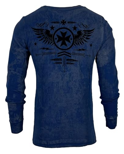 Xtreme Couture by Affliction Men's Thermal Shirt Intensity3