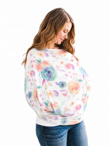 Product Image of the Copper Pearl Nursing Cover for Breastfeeding – Multi-Use Baby Car Seat Cover...