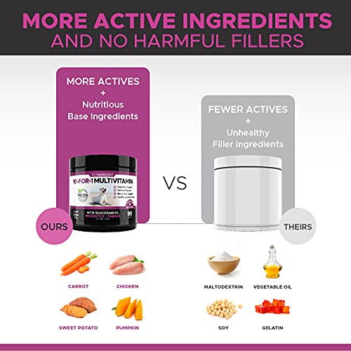 PetHonesty 10 in 1 Dog Multivitamin - Glucosamine Essential Dog Supplements & Vitamins - Glucosamine Chondroitin… - Image 5