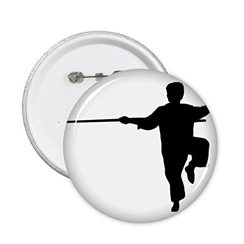 Badge traditionnel Kung Fu Shaolin : le cadeau idéal en 5 pièces XXL pour fan d'art martial