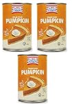 America's Finest | Pack of 3 | Pumpkin Puree - 100% Pure Pumpkin - 425g Tin | Tinned Pumpkin
