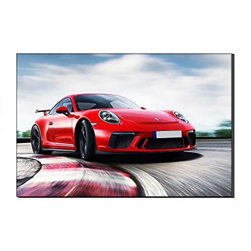 Art moderne voiture de sport Porsche peinture murale de luxe 40x60