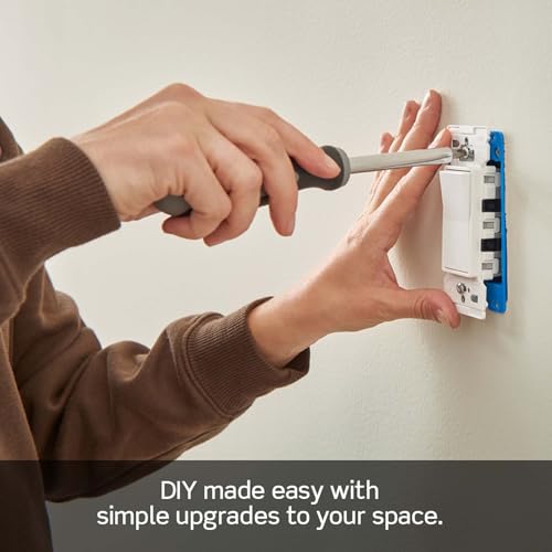 Leviton Lever Edge 15 Amp Single Pole Rocker Switch, 10-Pack, E5601-MW, White by Leviton - Used condition - Image 6