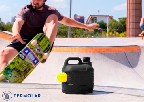 Garrafão Térmico Supertermo 5 Litros Preto Amarelo Termolar