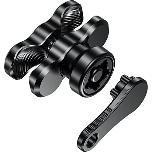 Image of 1inch Ball Clamp Butterfly Clip Anti-Theft Connecting Rod for Diving Underwater Photography (6cm)