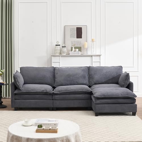 OPAHDN Cozy Modular Sofa for Embracing Comfort, Revolutionary U-Shaped Design,