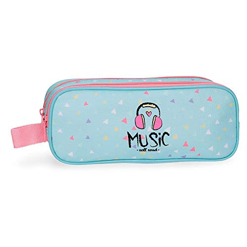 Preisvergleich Produktbild Roll Road Music Kosmetikkoffer 23 Centimeters 1.45 Blau (Azul)