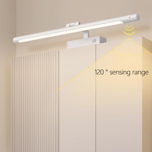 Luz de pared con interruptor sensor para evitar caídas y humedades en baño 3