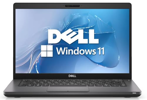 Dell Latitude 5400 Ordinateur portable professionnel 14' FHD (1920 x 1080), Intel Core i5-8350U, 8 Go de RAM, SSD 256 Go, clavier QWERTY américain, Windows 11 Pro (reconditionné)