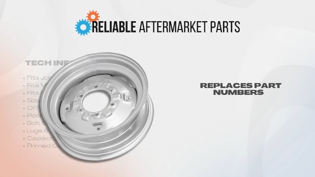 Amazon.com: RAParts 70000-00028 Front Wheel Rim Fits Kubota