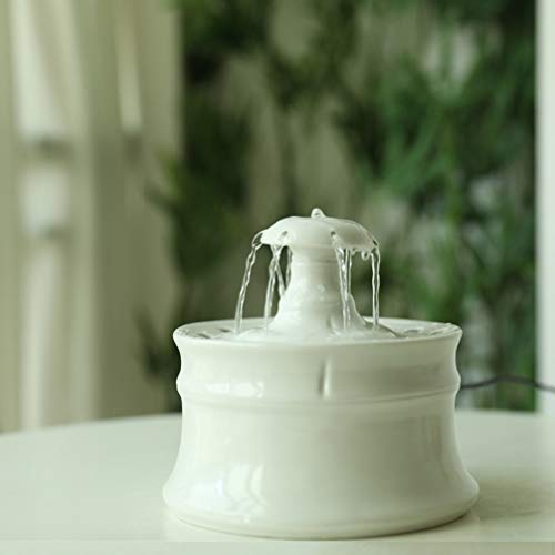 Balacoo Distribuidor de Água para Gatos Moda Criativa Adorável e Fofo Fonte de Água Cogumelos Fonte