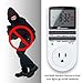Enover 7 Day / 24 Hour Programmable Digital Weekly Light Switch Timer Plug for Electrical Outlet with Anti-theft Random Option (15A/1800W,1Pack)