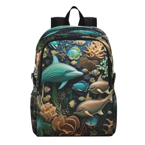 Sac de randonnée compact mer colorée parfait en voyage