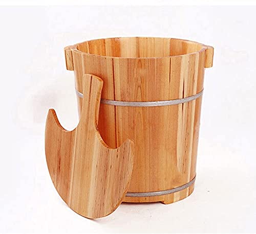 Tina de Pedicure de Madera 37 cm con Cubierta miniatura 3