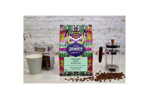 Orinoco Organic Peru café en grano tostado medio 2.5 lb miniatura 4
