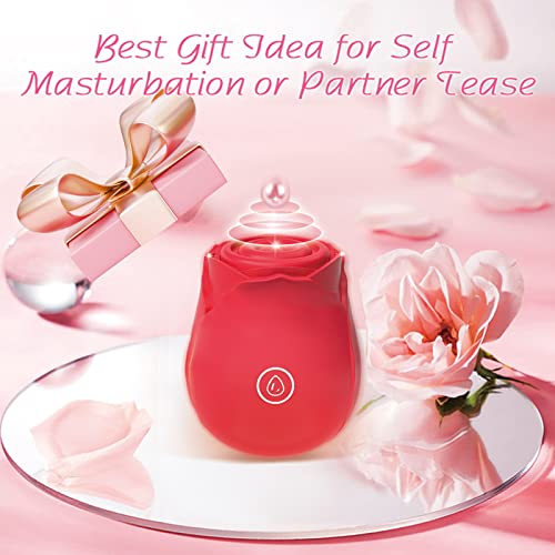 2023 Newly Rose Sex Toy Vibrator Stimulator For Women, Sucking Pulsating Rose Adult Women Couples Sex Toys Vibrators With 7 Modes, Female Mini Clitoris Vibrator Stimulator For Woman Her Pleasure #TOP5
