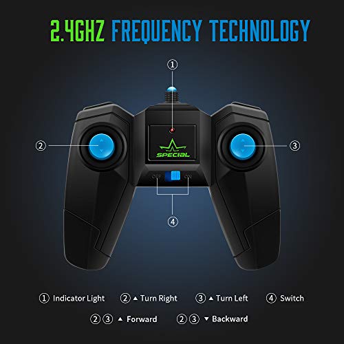 image for RC Cars for Kids KOOWHEEL Remote Control Car 360 Rotating 4WD Off Road