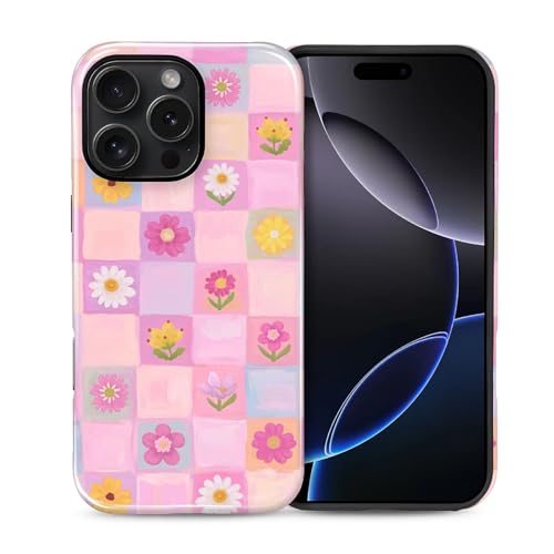 Coque iPhone 16 Pro Max antichoc de qualité militaire pour femme