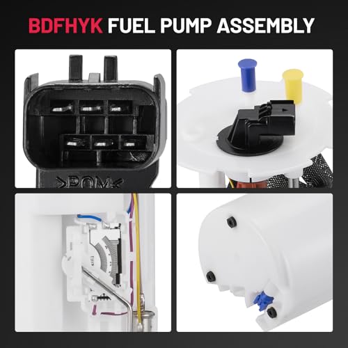 Image of BDFHYK Electric Fuel Pump Module Assembly 94573273 Compatible with Chevrolet Aveo Sonic Replace 96406865, 96414380, 96423297
