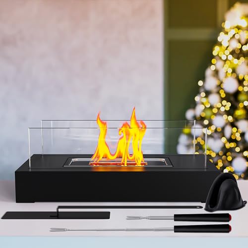 Tabletop Fire Pit Bowl Mini Table Top Fireplace Patio Home Decor Smores Maker Alcohol Stove Fireplace Indoor Outdoor Firepit for Women/Men