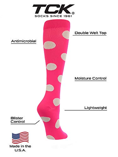 Image of Krazisox Polka Dot Over The Calf Socks