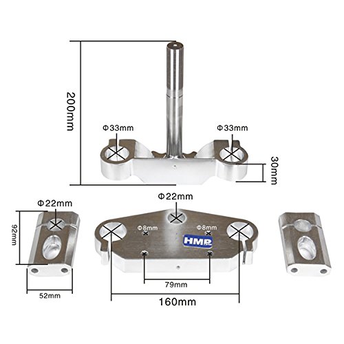 Pit Bike/Dirt Alu Couronne Set Type 7