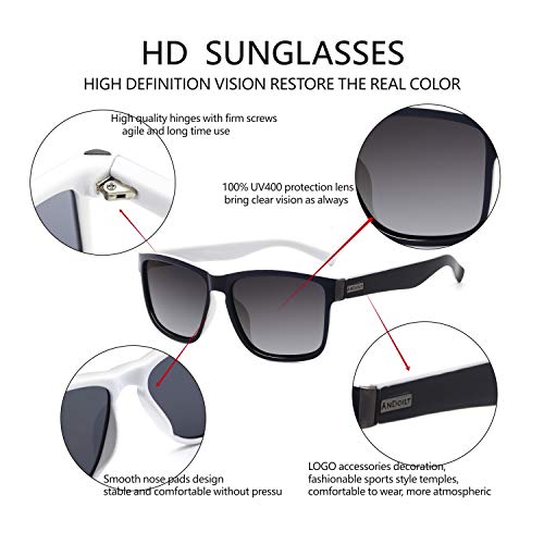 Image of ANDOILT Sport Polarized Square Sunglasses