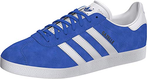adidas Gazelle EF5600, Baskets Homme, Blue/FTWR White/Gold Met, 38 EU