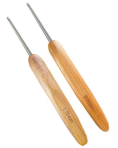 Wapodeai 2pcs crochet hooks, premium crochet hook, light and dura…
